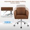 Adjustable Home Office Chair Swivel Computer Chair Vanity Chair with Armrest
